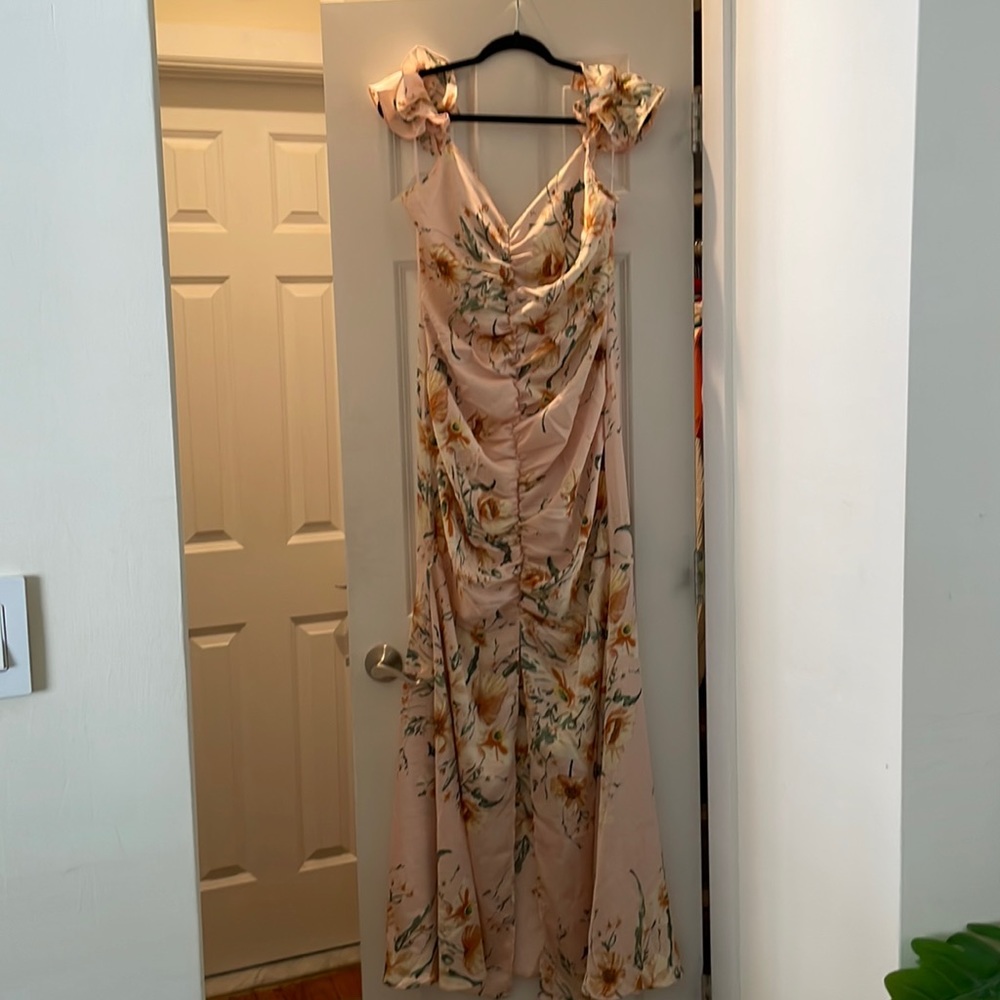 NWT nasty gal floral maxi